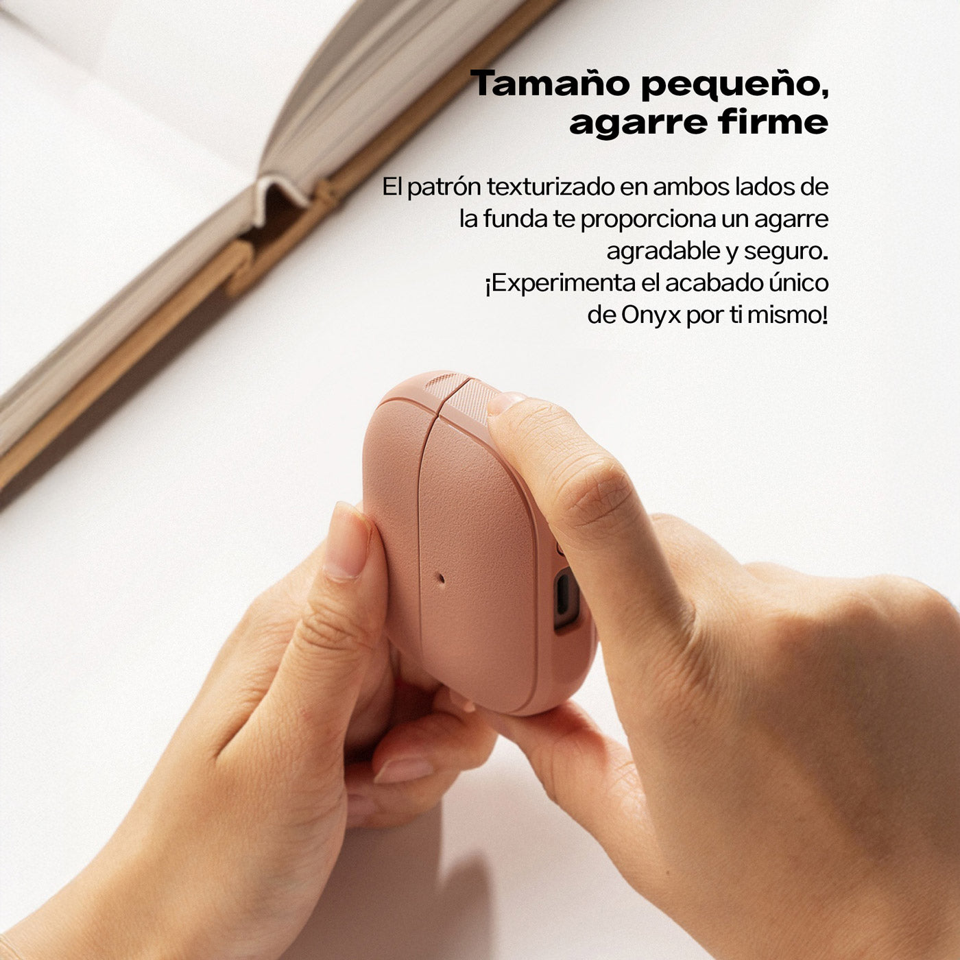 Case Ringke Onyx Magnetic Galaxy Buds3 / Buds3 Pro / Buds3 FE (MagSafe) - Constant Coral - OPENBOX