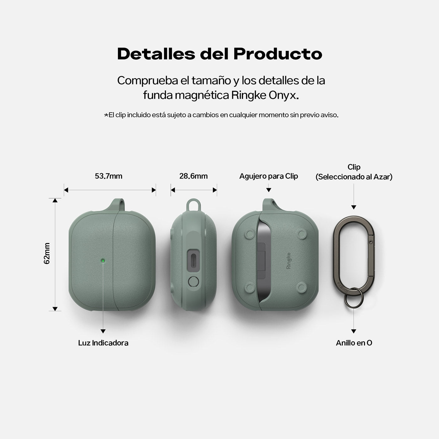 Case Ringke Onyx Magnetic Galaxy Buds3 / Buds3 Pro (MagSafe)