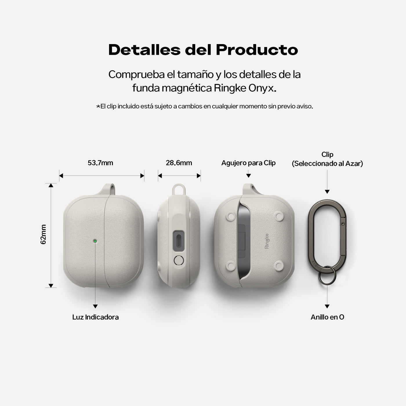 Case Ringke Onyx Magnetic Galaxy Buds3 / Buds3 Pro (MagSafe)