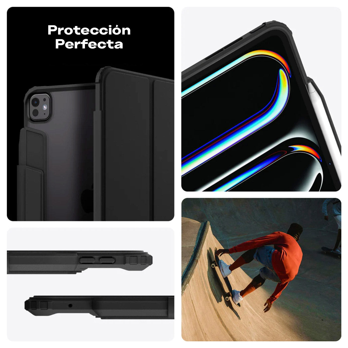 Case Spigen Air Skin Pro Smart iPad Pro 11" M5 M4 (2025/2024)