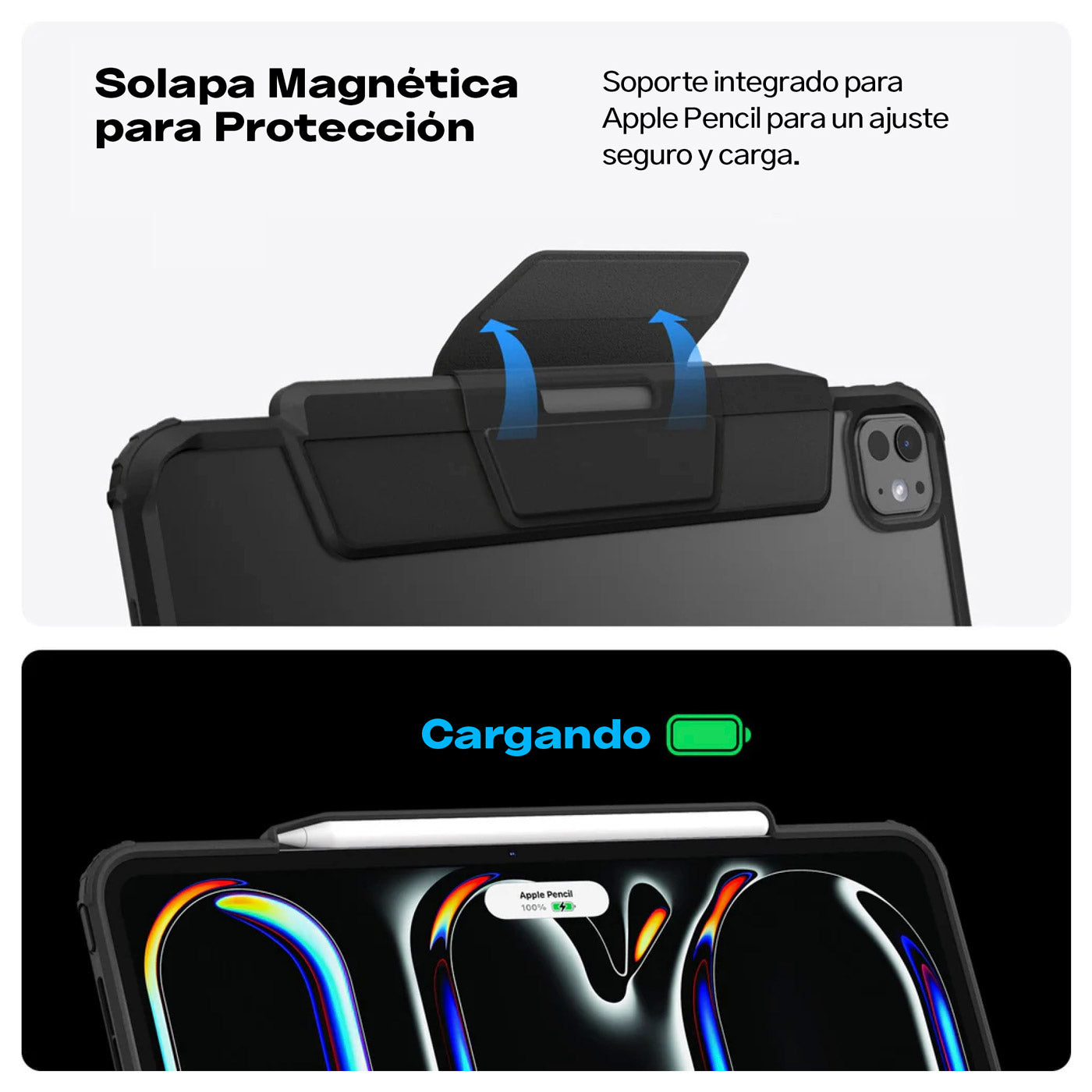 Case Spigen Air Skin Pro Smart iPad Pro 11" M5 M4 (2025/2024)