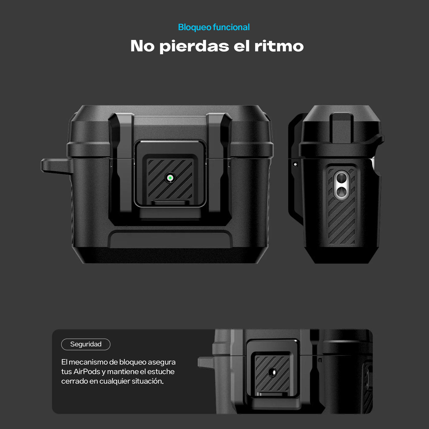 Case Spigen Lock Fit Airpods Pro 3