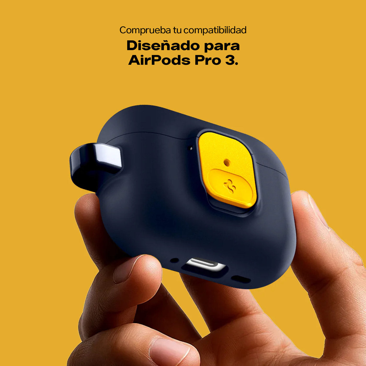 Case Spigen Nano Pop Lock AirPods Pro 3 - Blueberry Navy