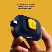 Case Spigen Nano Pop Lock AirPods Pro 3 - Blueberry Navy