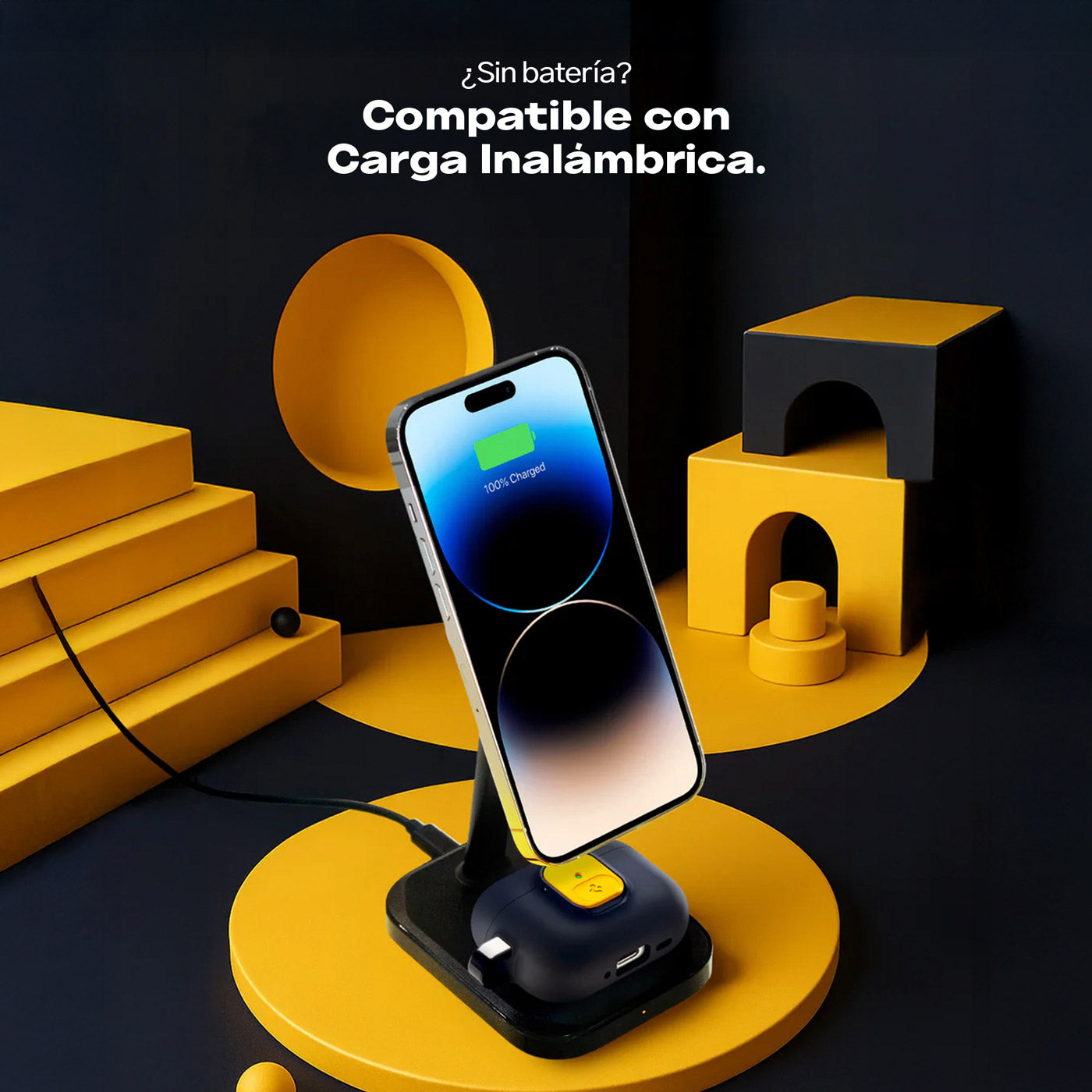 Case Spigen Nano Pop Lock AirPods Pro 3 - Blueberry Navy