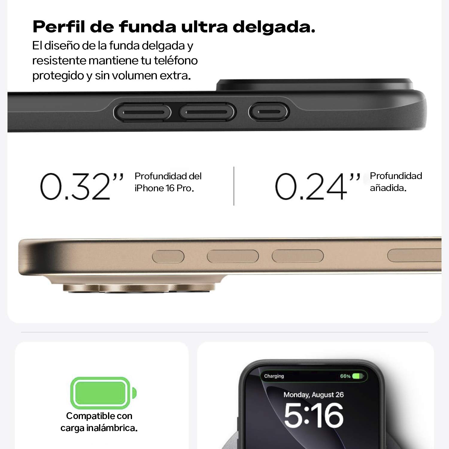 Case Spigen Thin Fit iPhone 16 Pro (MagSafe)