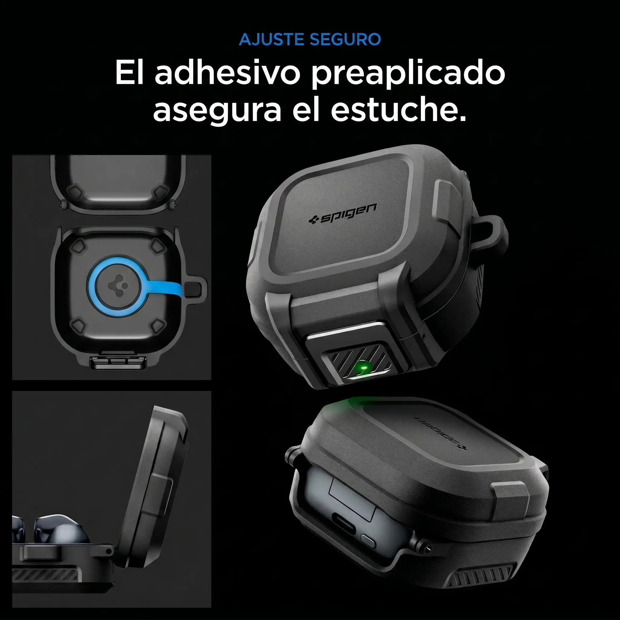 Case Spigen Lock Fit Galaxy Buds4 / 4 Pro