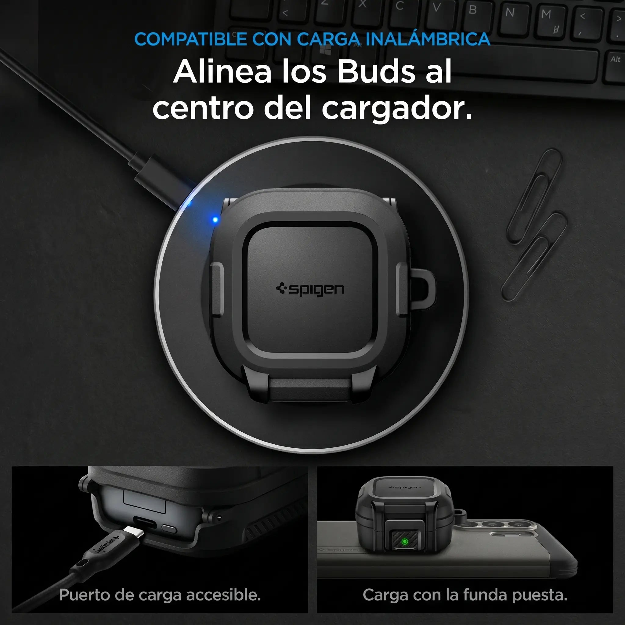Case Spigen Lock Fit Galaxy Buds4 / 4 Pro