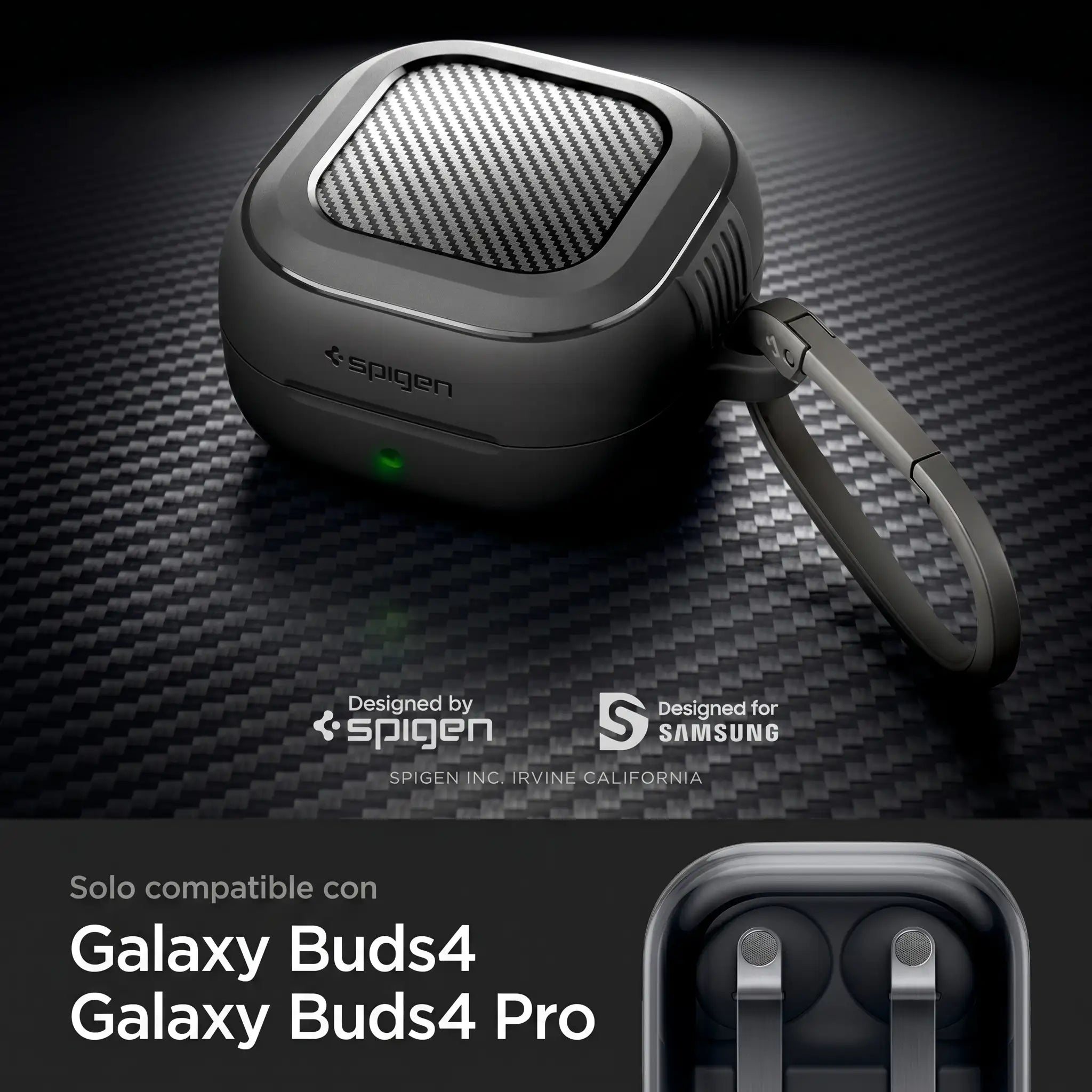 Case Spigen Rugged Armor Galaxy Buds4 / 4 Pro