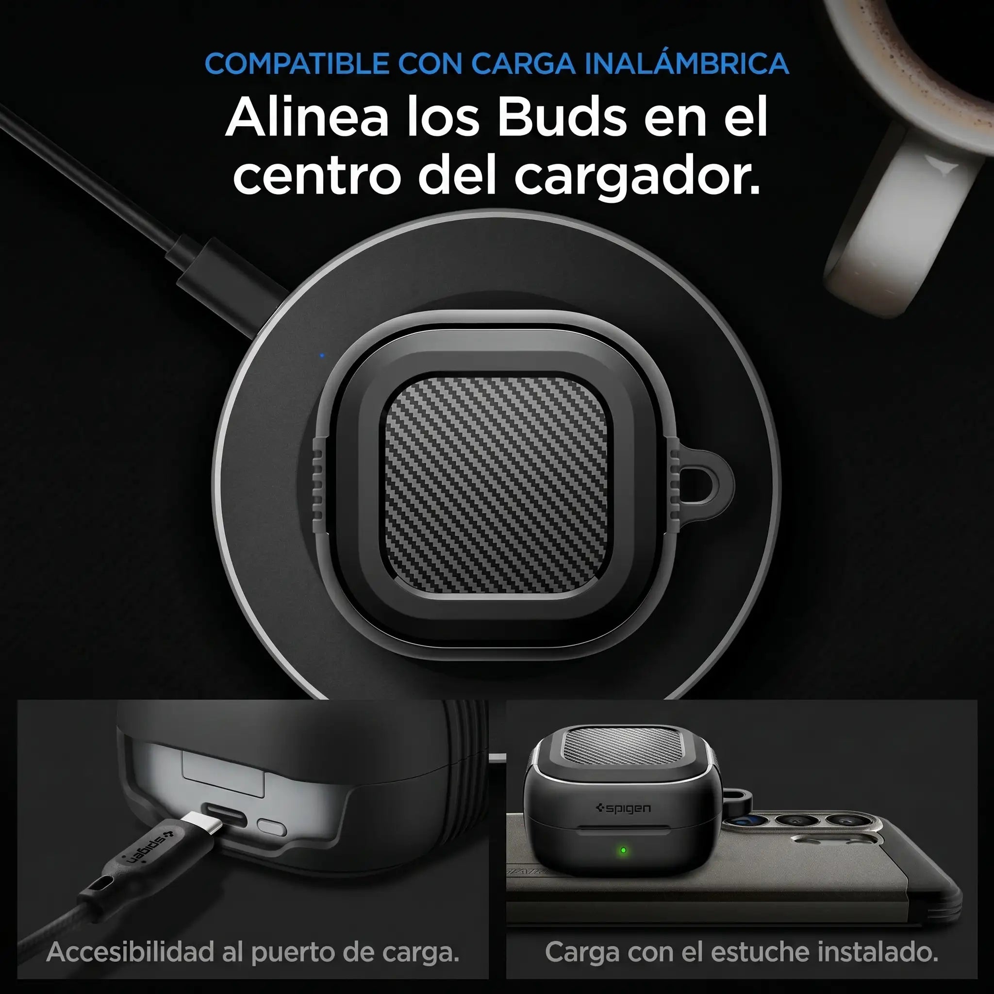 Case Spigen Rugged Armor Galaxy Buds4 / 4 Pro