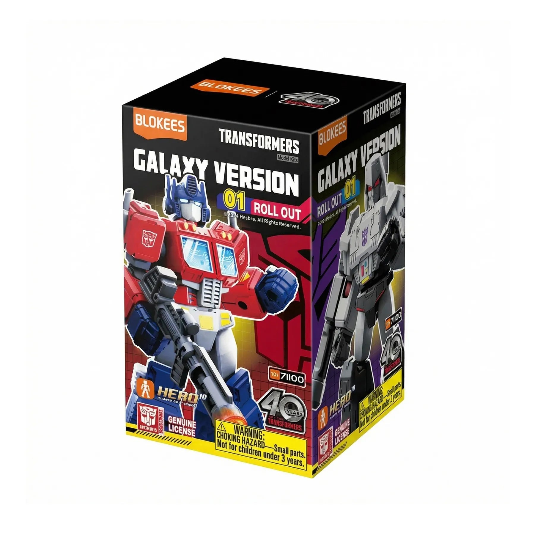 Colección Transformers | Galaxy Version 01 Roll Out | Blokees