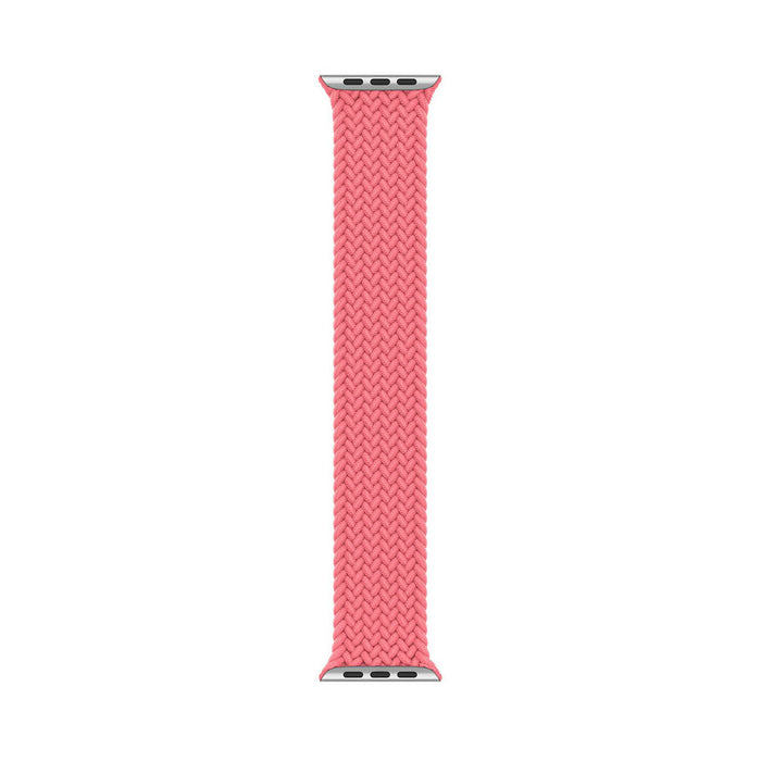 Correa Generic Braided Solo Loop Apple Watch (41mm, 40mm) - Pink Punch (OUTLET - L)