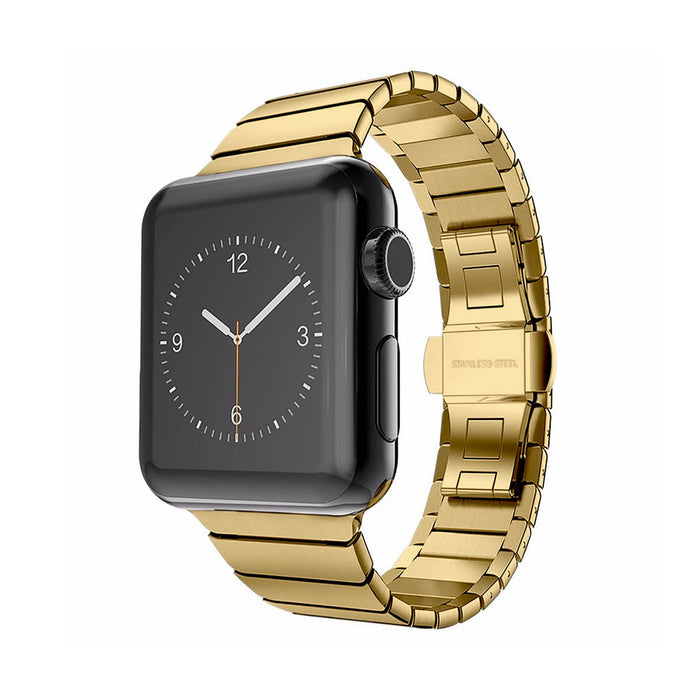 Correa Generic Link Bracelet Apple Watch (49mm / 45mm / 44mm / 42mm) - Gold (OUTLET)