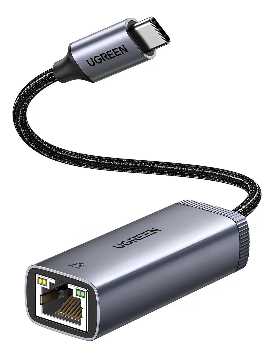 UGREEN adaptador USB-C a Ethernet gigabit RJ45 CM483 conexión estable