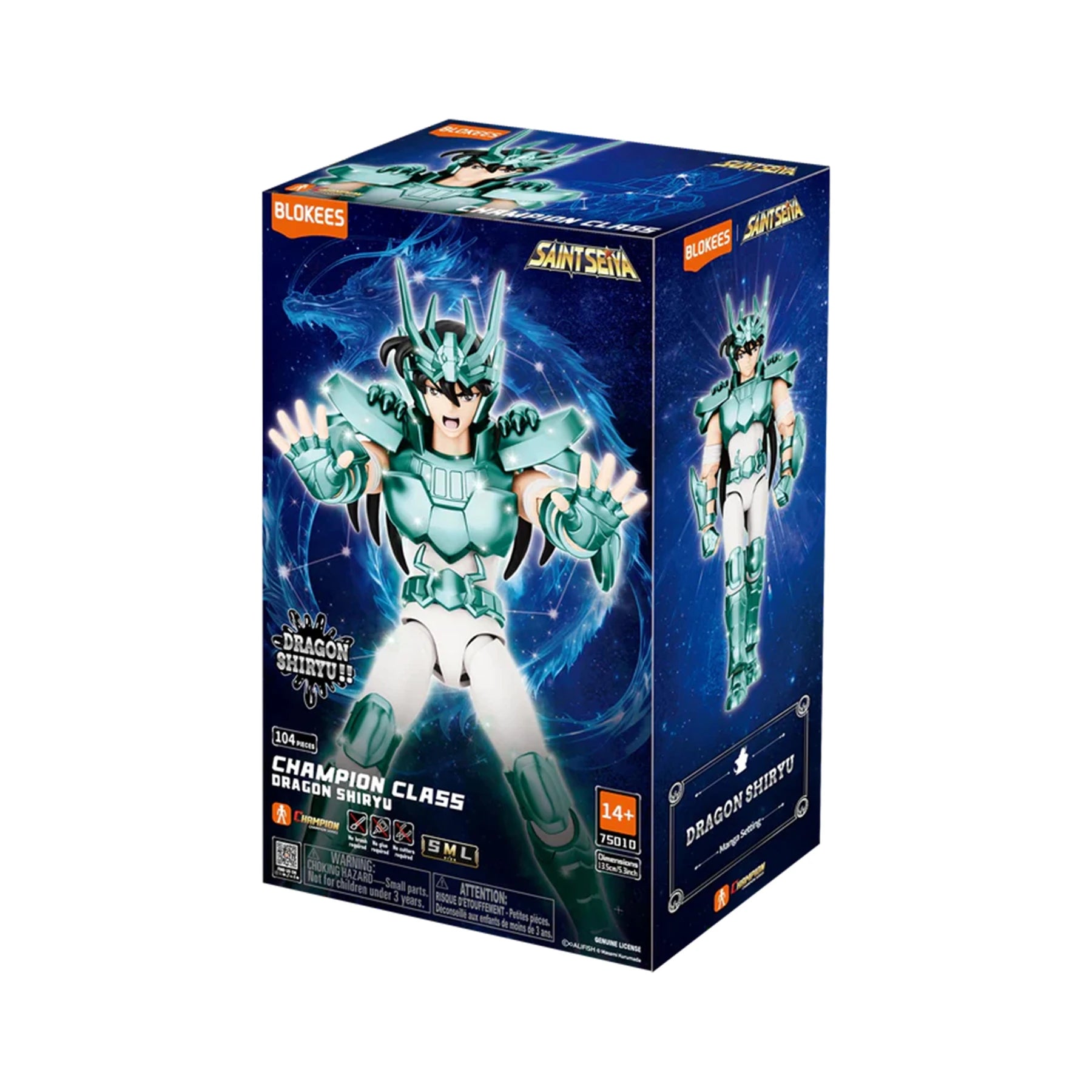 Dragon Shiryu figura | Saint Seiya Champion Class | Blokees