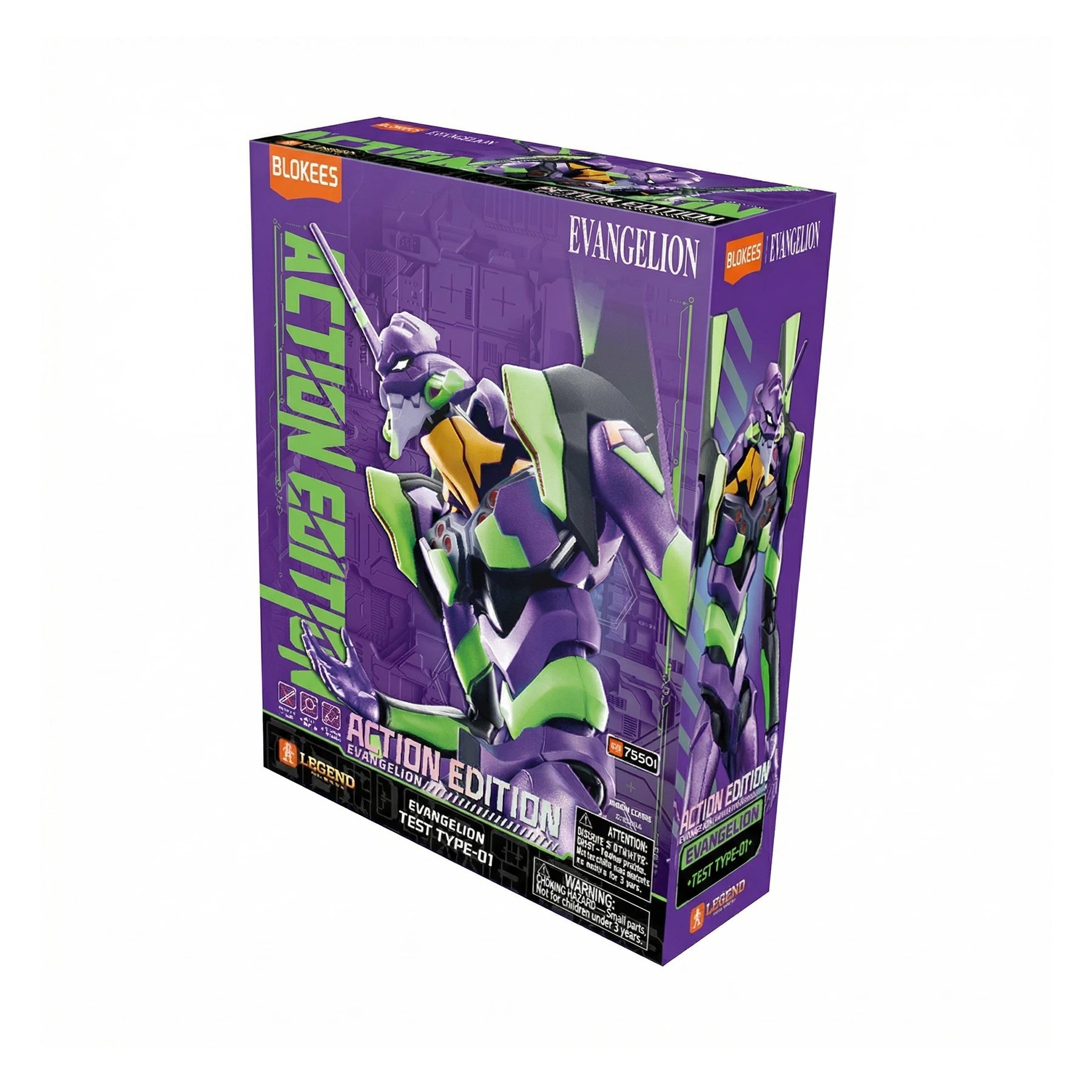 EVA-01 figura | Evangelion Action Edition | Blokees