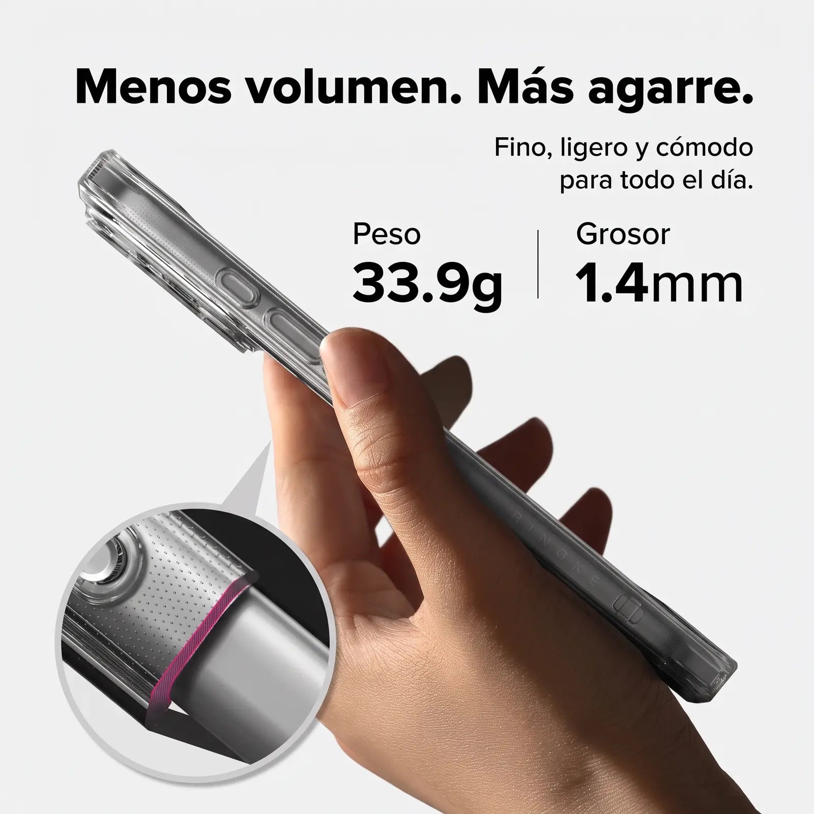 Case Ringke Fusion Transparente para iPhone 18 Pro Max