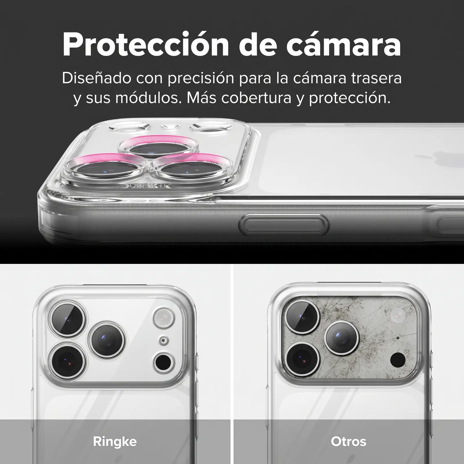 Case Ringke Fusion Transparente para iPhone 18 Pro Max