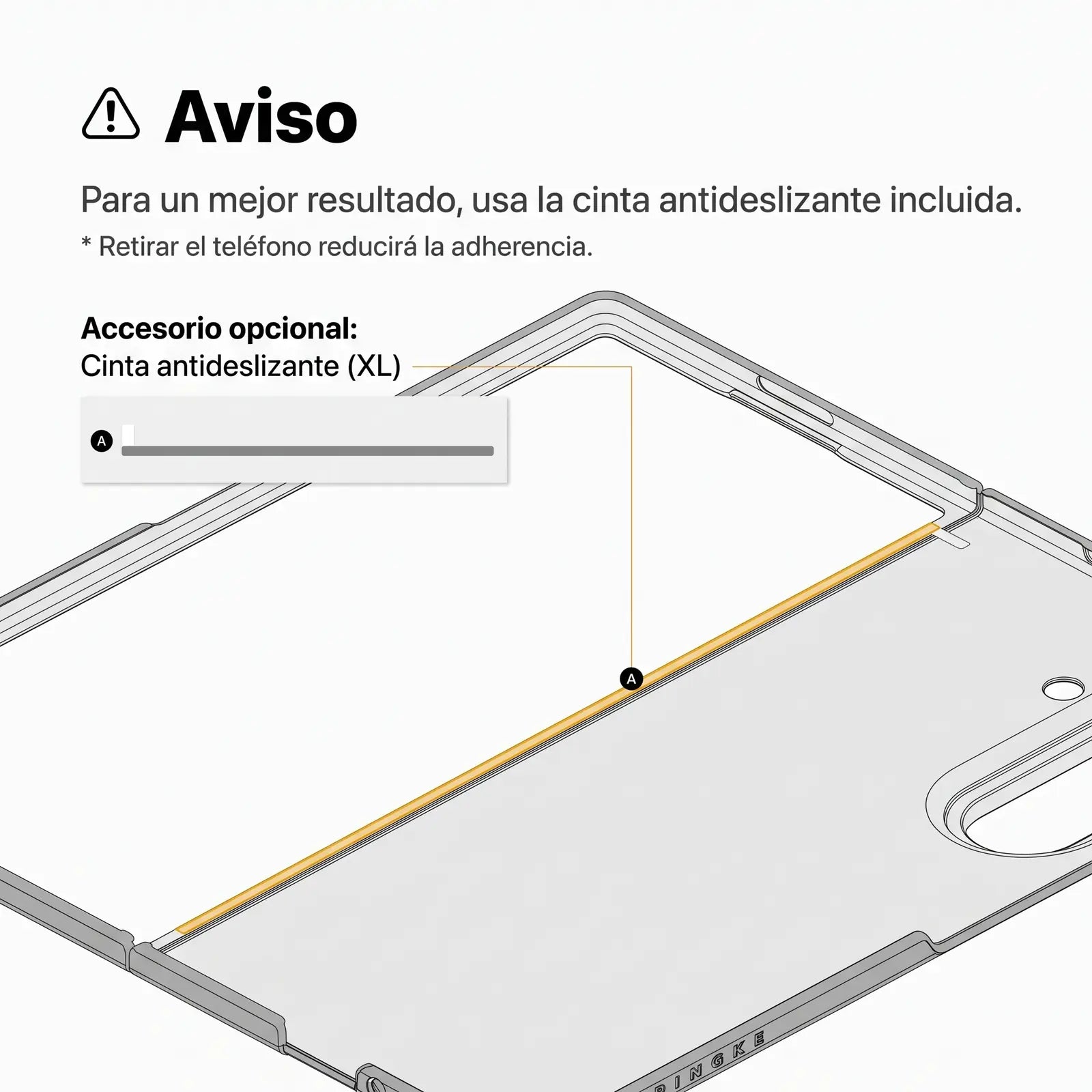 Case Ringke Fusion Flap para Galaxy Z Fold 8 Ultra