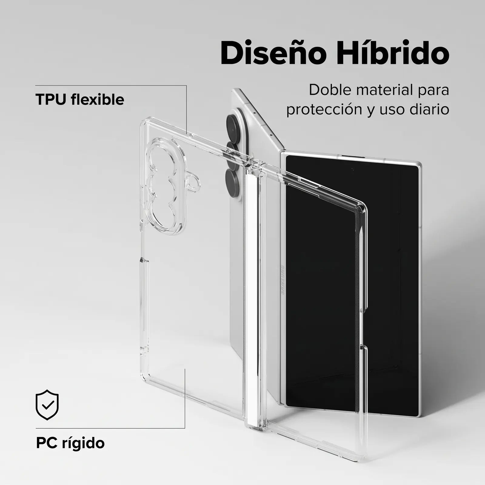 Case Ringke Fusion Flap para Galaxy Z Fold 8 Ultra