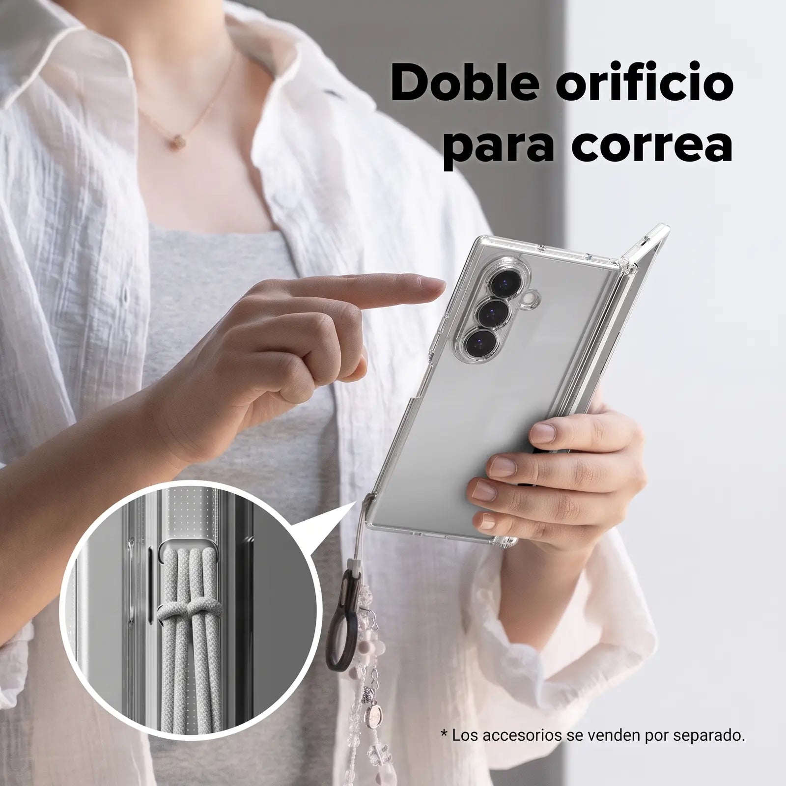 Case Ringke Fusion Flap para Galaxy Z Fold 8 Ultra