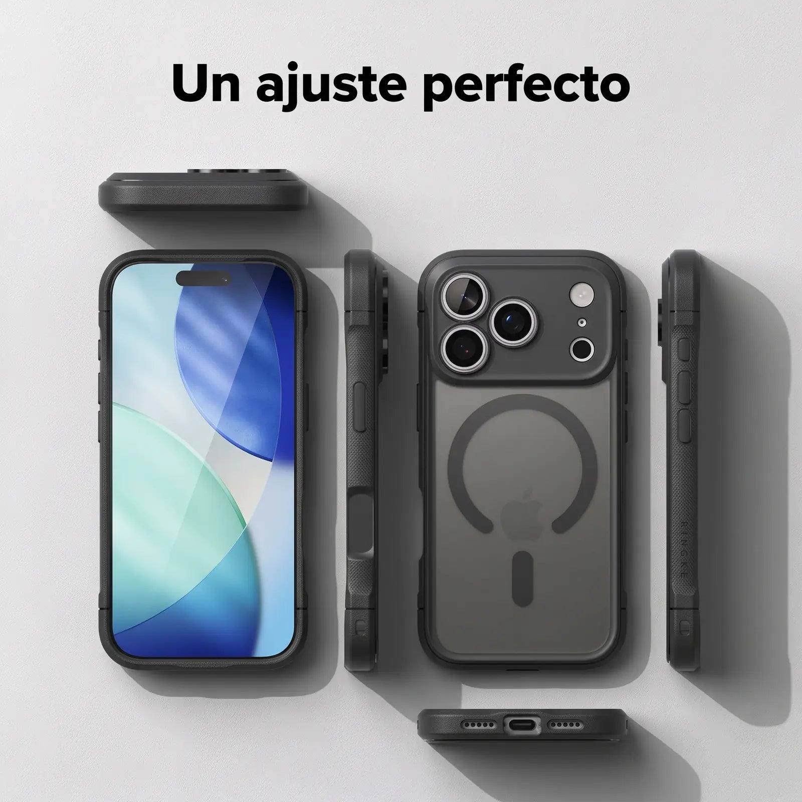 Case iPhone 18 Pro / 17 Pro Ringke Fusion Bold Magnetic Matte