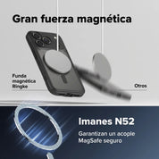 Case iPhone 18 Pro / 17 Pro Ringke Fusion Bold Magnetic Matte