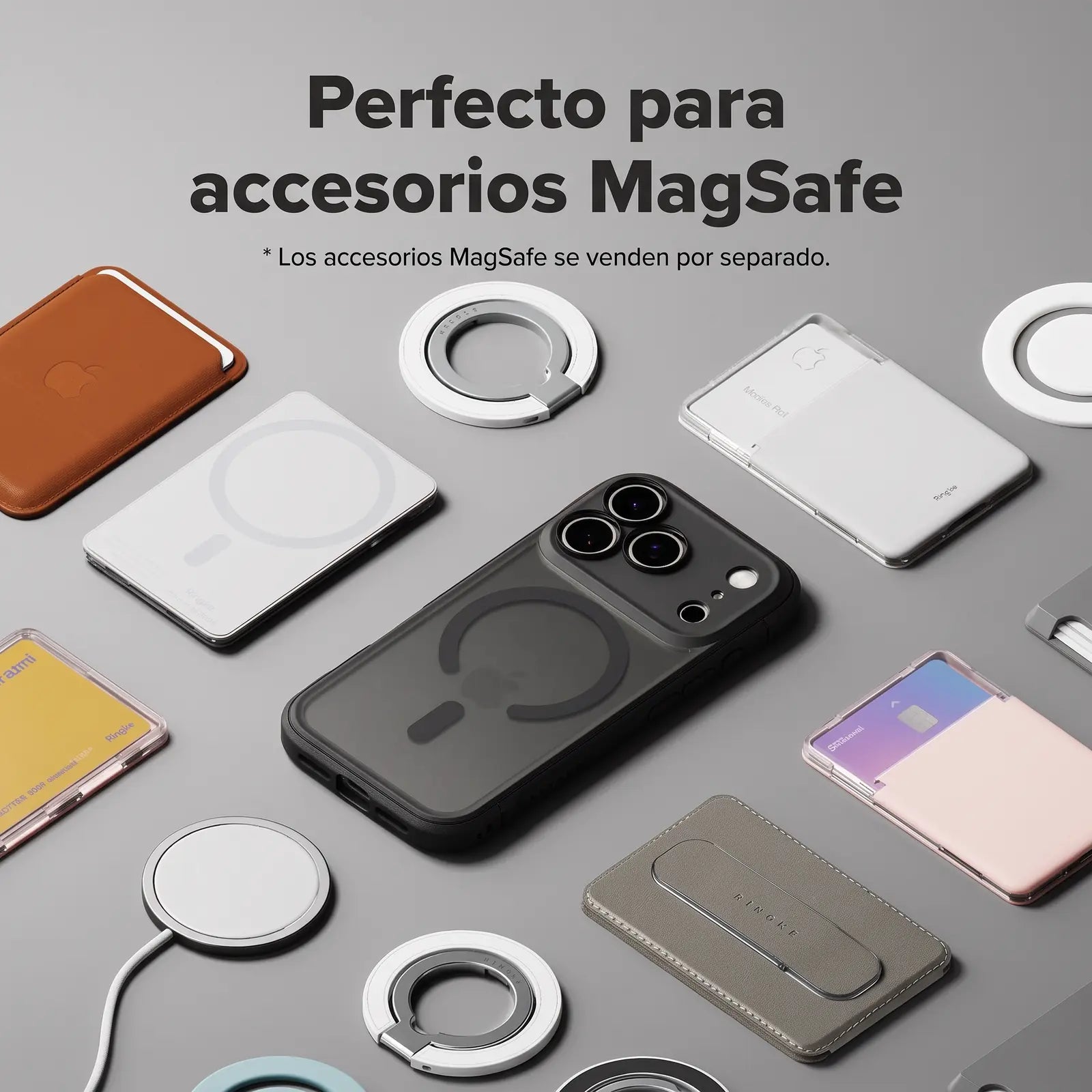 Case iPhone 18 Pro / 17 Pro Ringke Fusion Bold Magnetic Matte