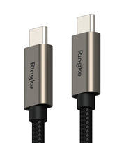 Ringke Carga Rápida 12W Trenzado Nylon Tipo C a C - 1M