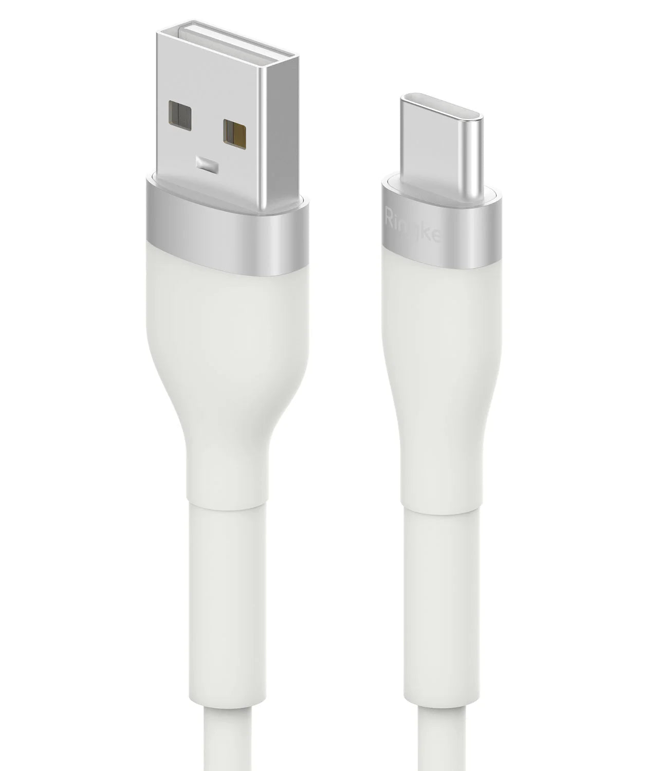 Ringke Pastel Cable - cable USB-A a USB-C 2M 12W Blanco