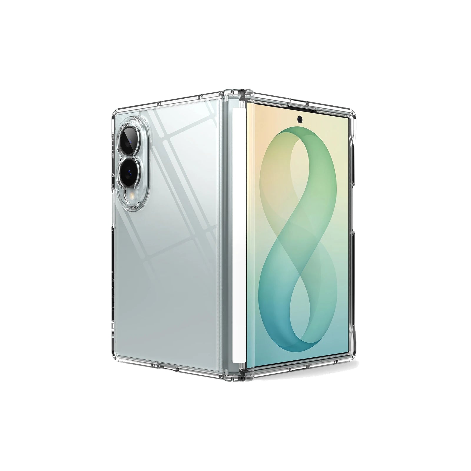 Case Ringke Fusion Flap para Galaxy Z Fold 8 con Bisagra