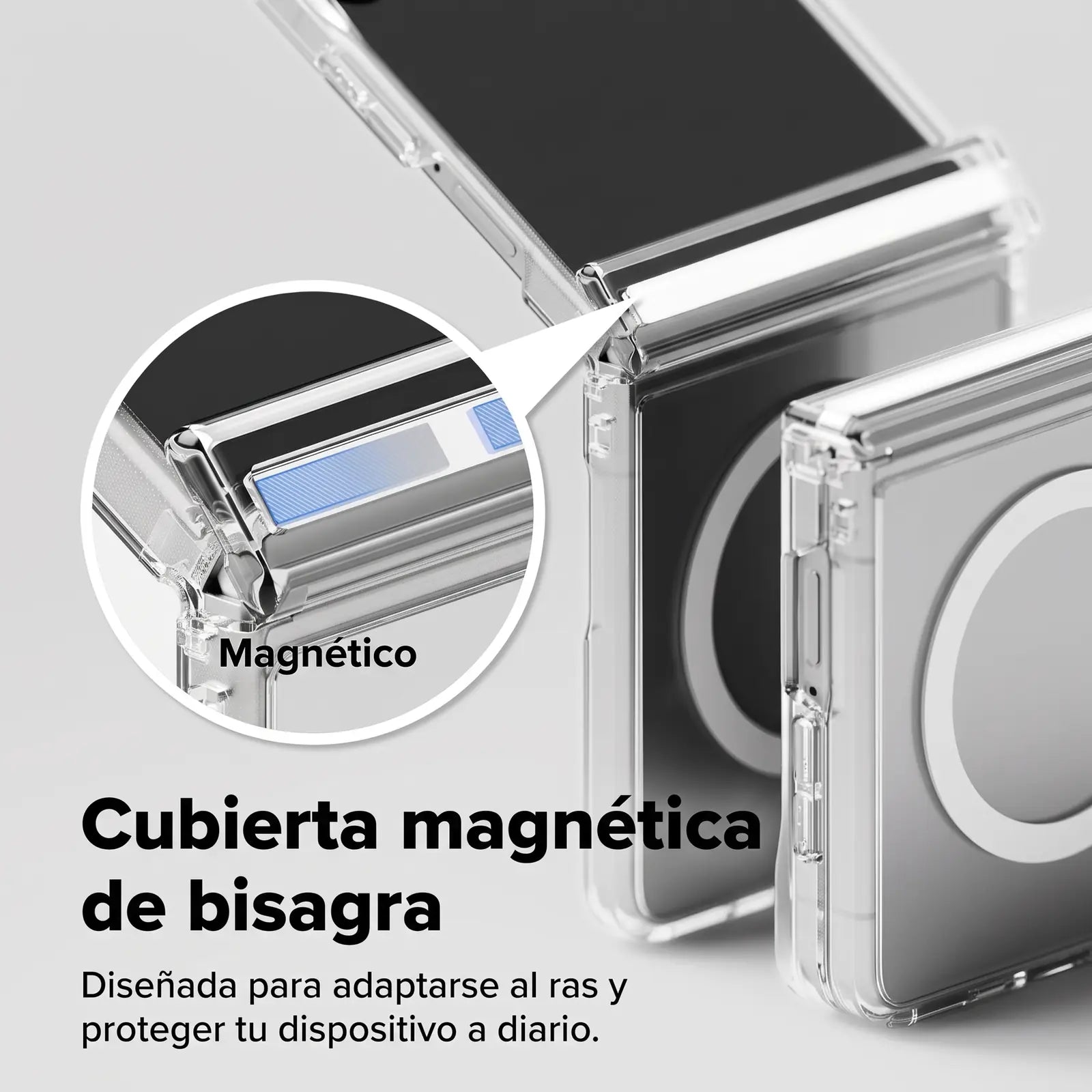 Case Galaxy Z Flip 8 Ringke Fusion Flap Magnetic con MagSafe