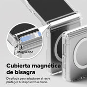 Case Galaxy Z Flip 8 Ringke Fusion Flap Magnetic con MagSafe