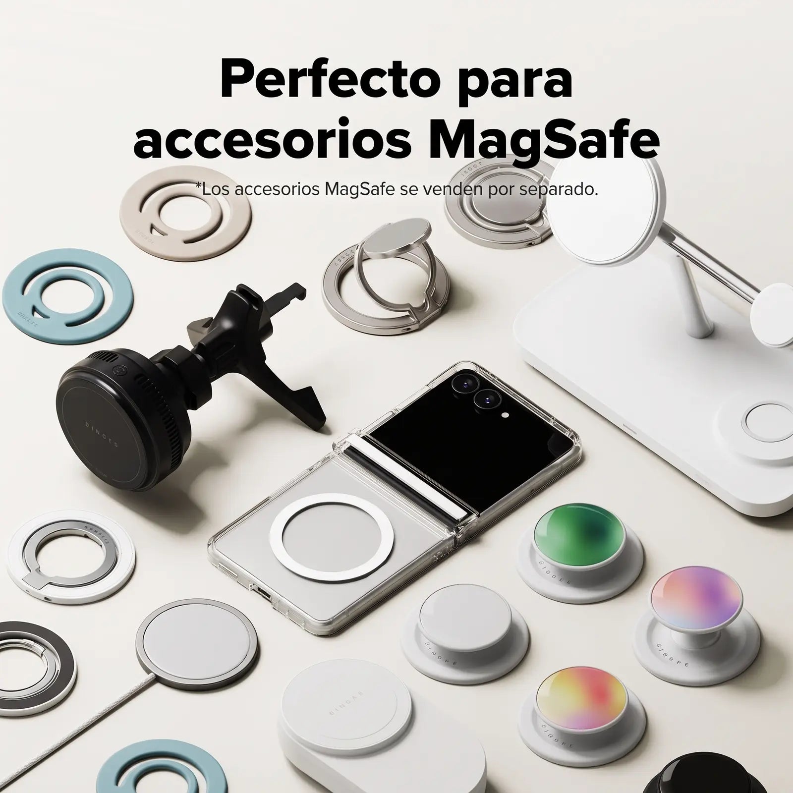 Case Galaxy Z Flip 8 Ringke Fusion Flap Magnetic con MagSafe