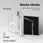 [TEMPORAL] Compatible with Galaxy Z Fold 8 FUSION FLAP MAGNETIC CLEAR - PENDIENTE COMPLETAR (SKU FFM1315R52)