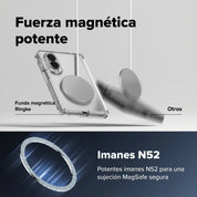 [TEMPORAL] Compatible with Galaxy Z Fold 8 FUSION FLAP MAGNETIC CLEAR - PENDIENTE COMPLETAR (SKU FFM1315R52)