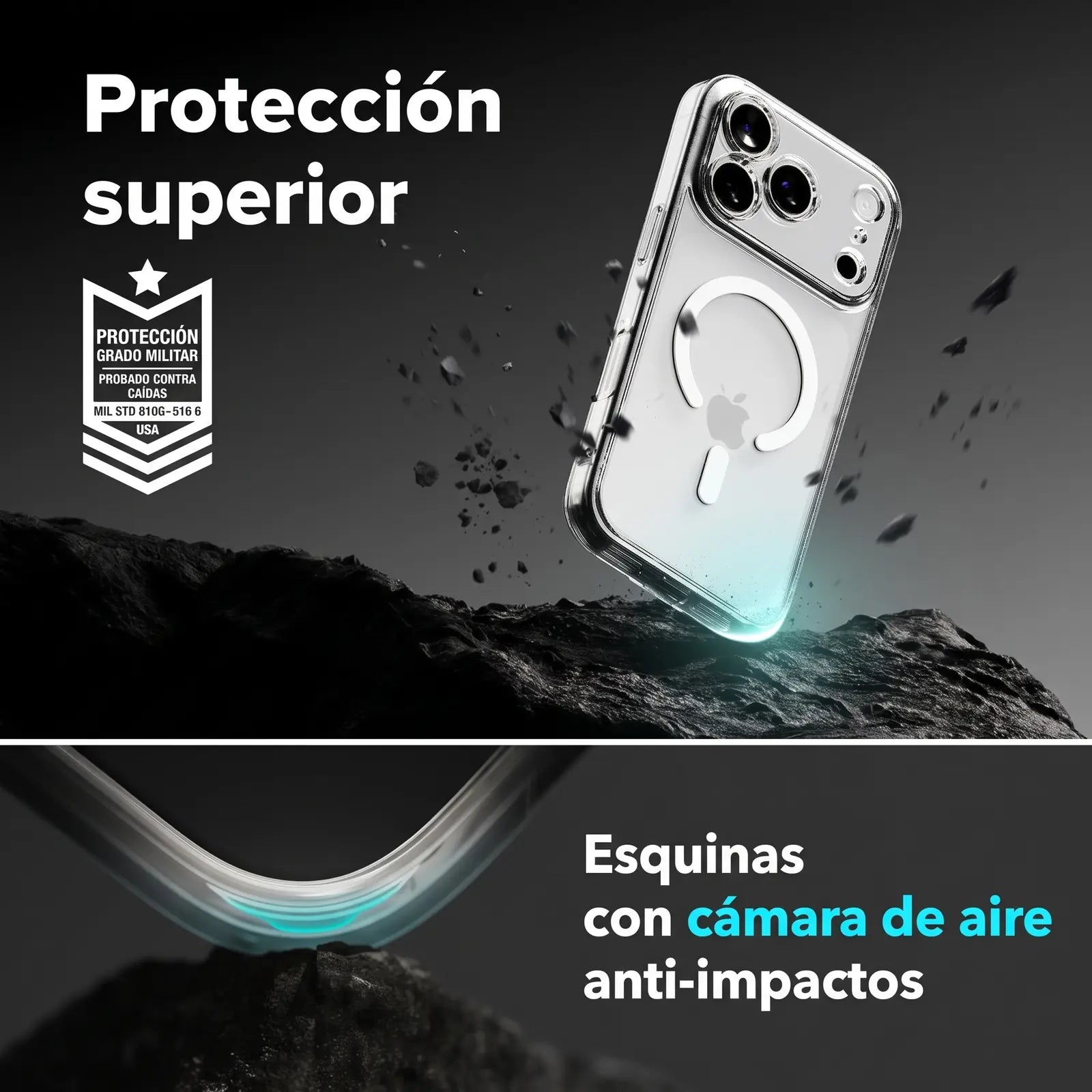 Case iPhone 18 Pro Max / 17 Pro Max Ringke Fusion Magnetic Transparente MagSafe