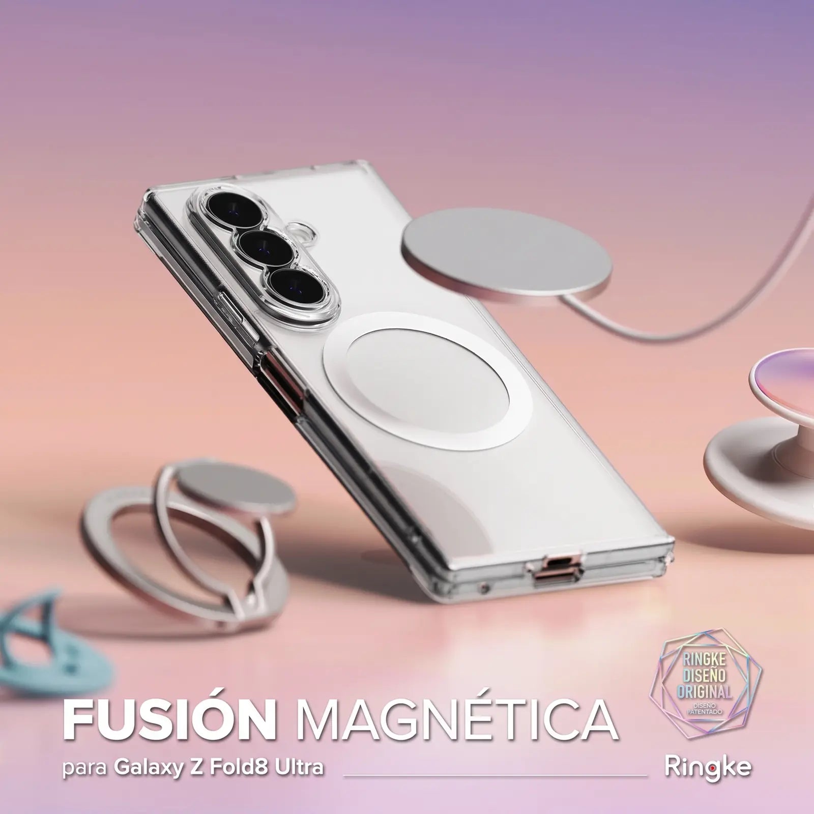 Case Ringke Fusion Magnetic Galaxy Z Fold 8 Ultra MagSafe