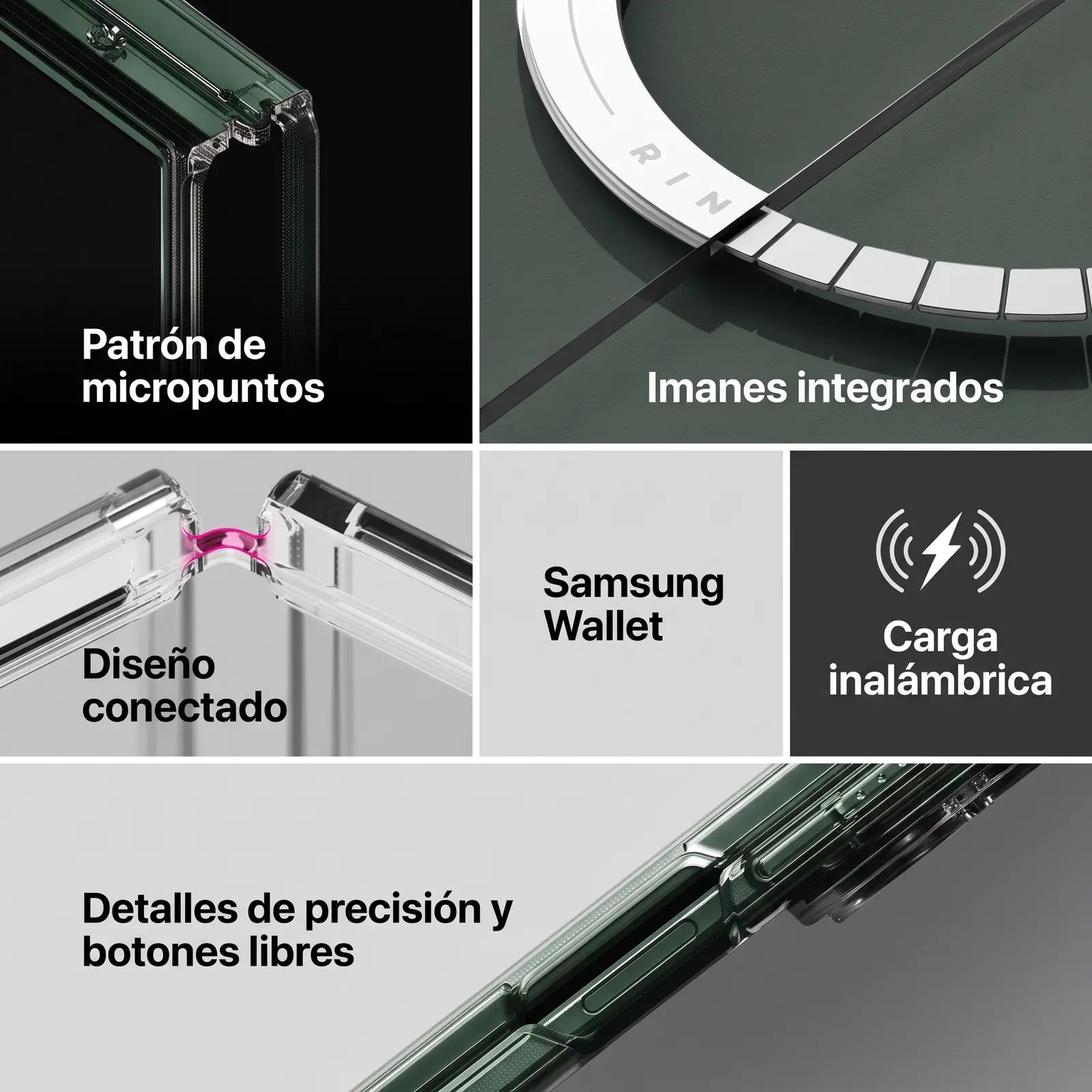 Case Ringke Fusion Magnetic Galaxy Z Fold 8 Ultra MagSafe