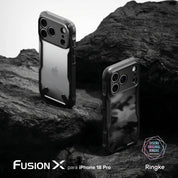 Case iPhone 18 Pro / 17 Pro Ringke Fusion-X Black