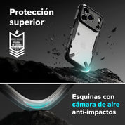 Case iPhone 18 Pro / 17 Pro Ringke Fusion-X Black