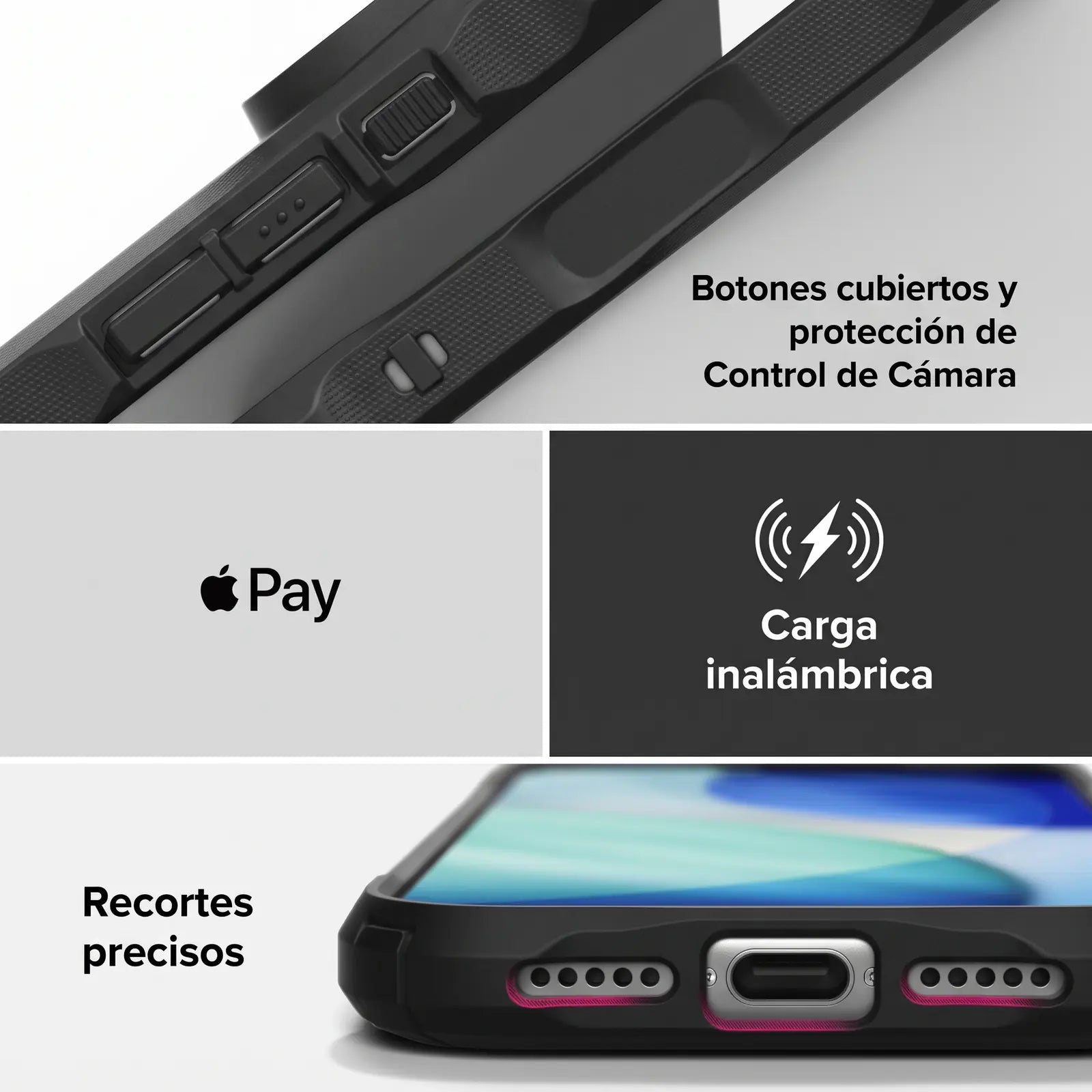 Case iPhone 18 Pro / 17 Pro Ringke Fusion-X Black