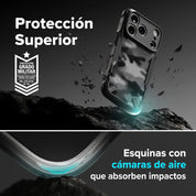 Case iPhone 18 Pro Max / 17 Pro Max Ringke Fusion-X Camo Black