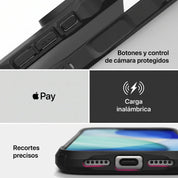 Case iPhone 18 Pro Max / 17 Pro Max Ringke Fusion-X Camo Black