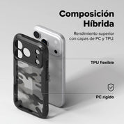 Case iPhone 18 Pro Max / 17 Pro Max Ringke Fusion-X Camo Black