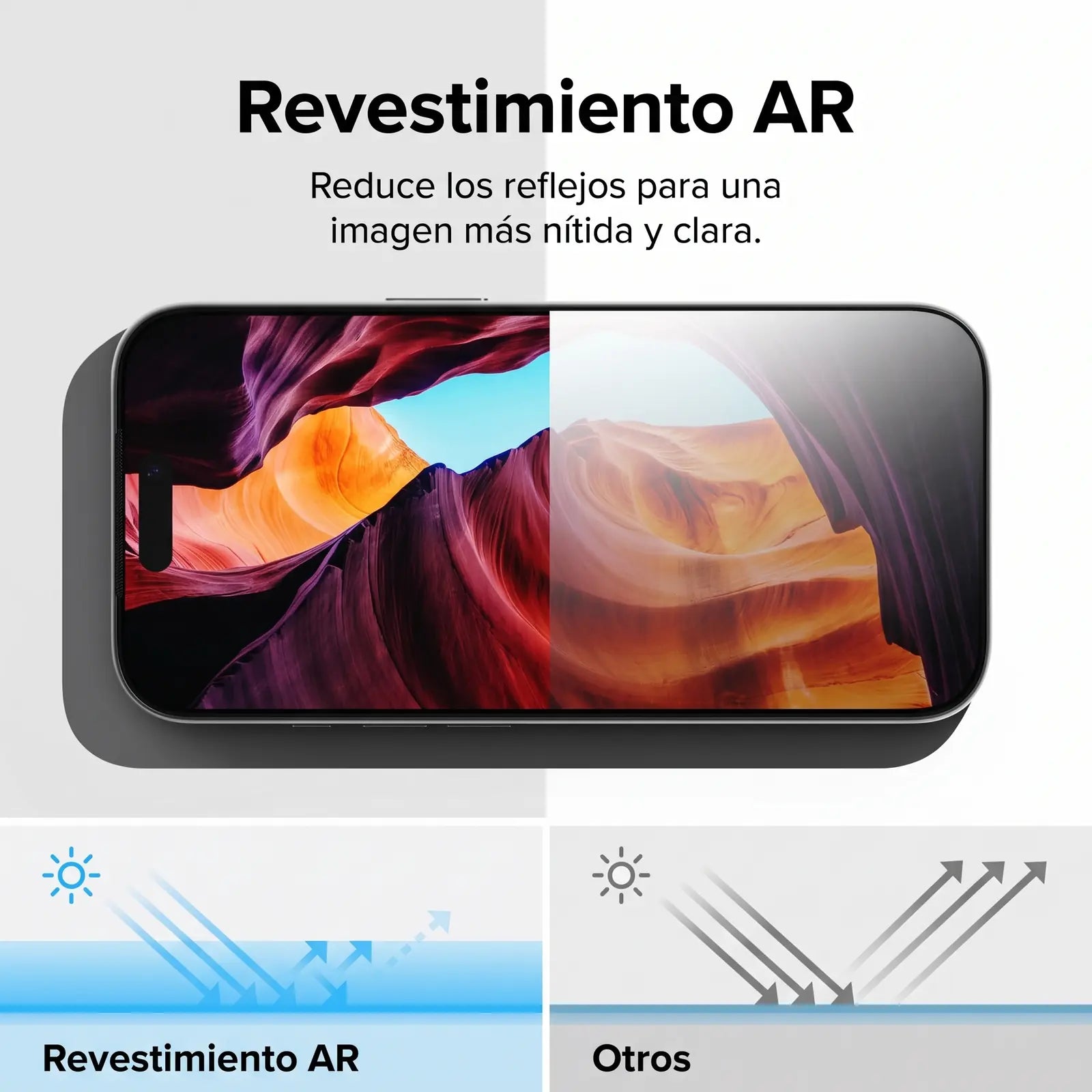 Mica Ringke Easy Slide AR para iPhone 18 Pro Vidrio Templado 9H