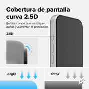 Mica Ringke Easy Slide AR para iPhone 18 Pro Vidrio Templado 9H