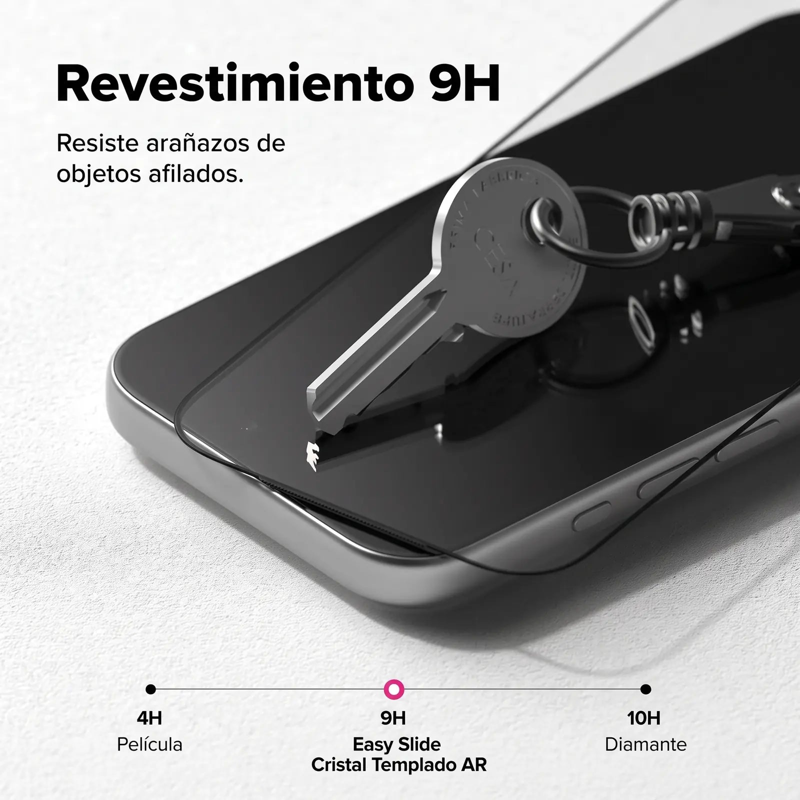 Mica Ringke Easy Slide AR para iPhone 18 Pro Vidrio Templado 9H