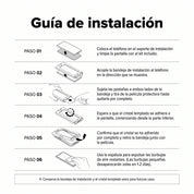 Protector Ringke Easy Slide Vidrio Templado para Pantalla Externa Galaxy Z Fold 8 Ultra