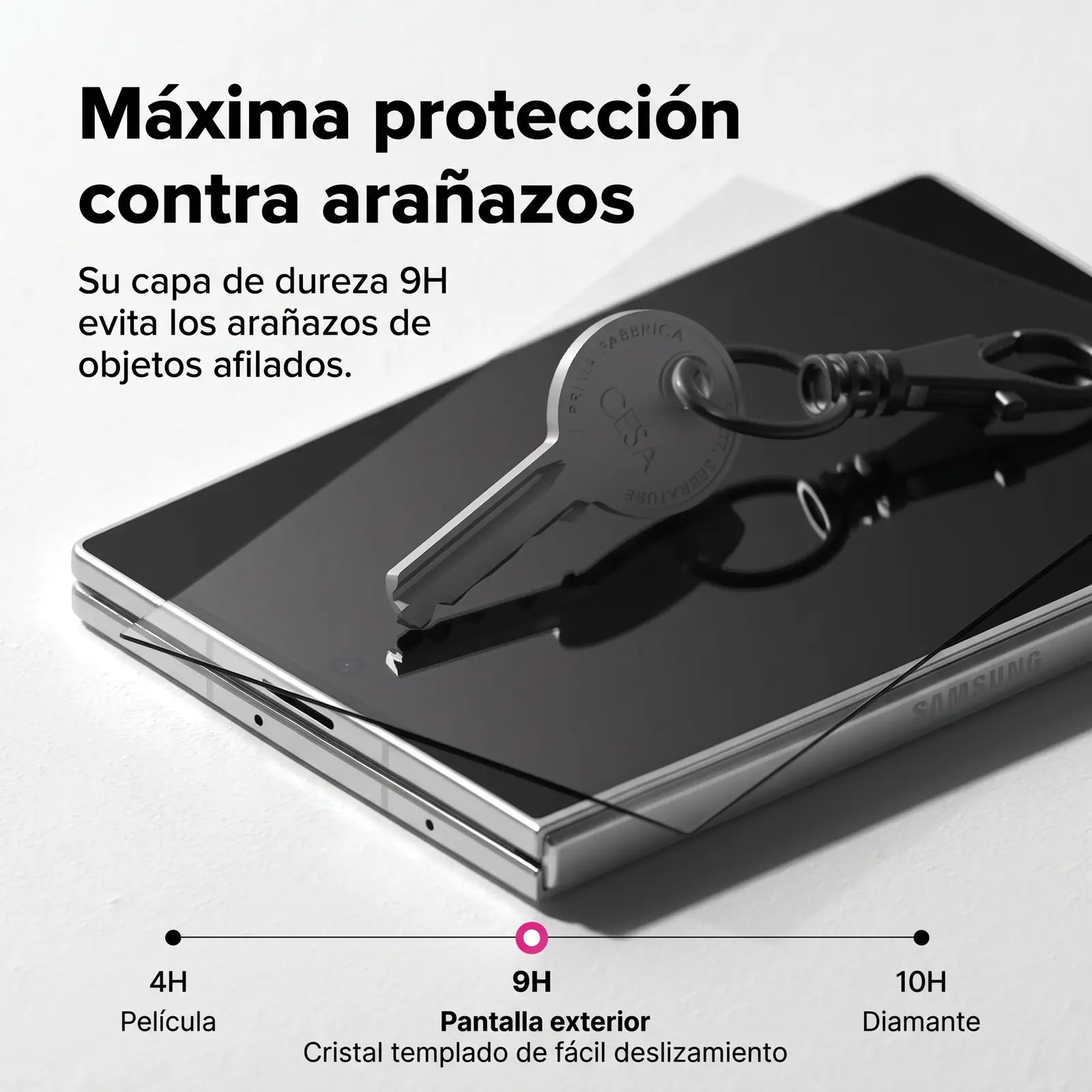 Ringke Easy Slide Protector de Vidrio Cover Display Galaxy Z Fold 8